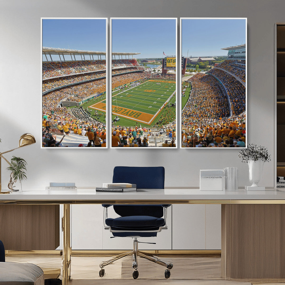 Baylor University Bears Football Team Print - Waco McLane