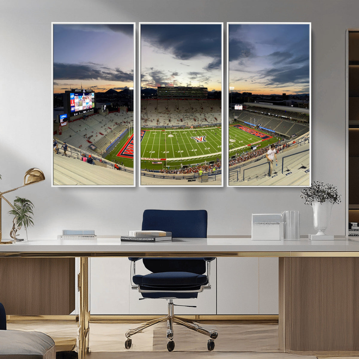 Arizona Wildcats Football Team Print - Tucson Arizona