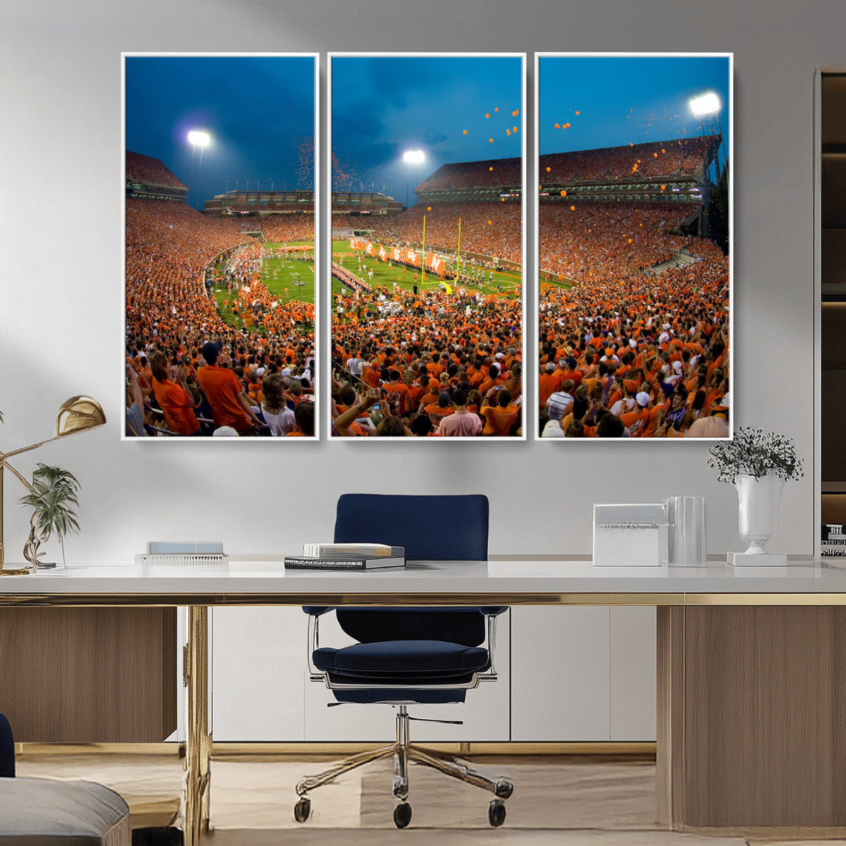 Clemson University Tigers Football Team Print - Clemson