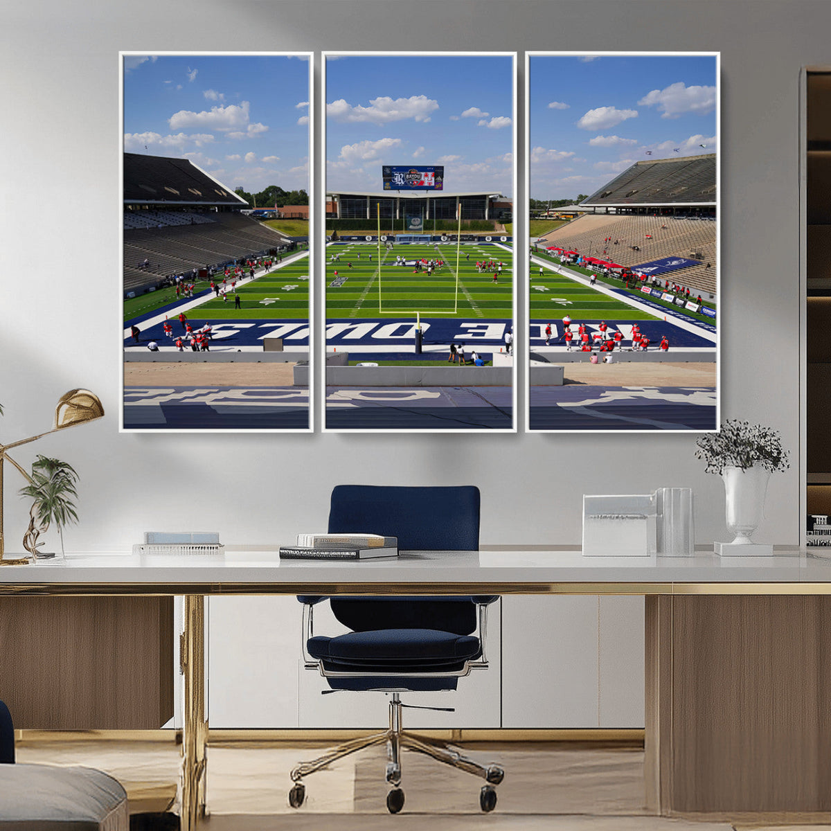 Rice University Owls Football Team Print - Houston Rice