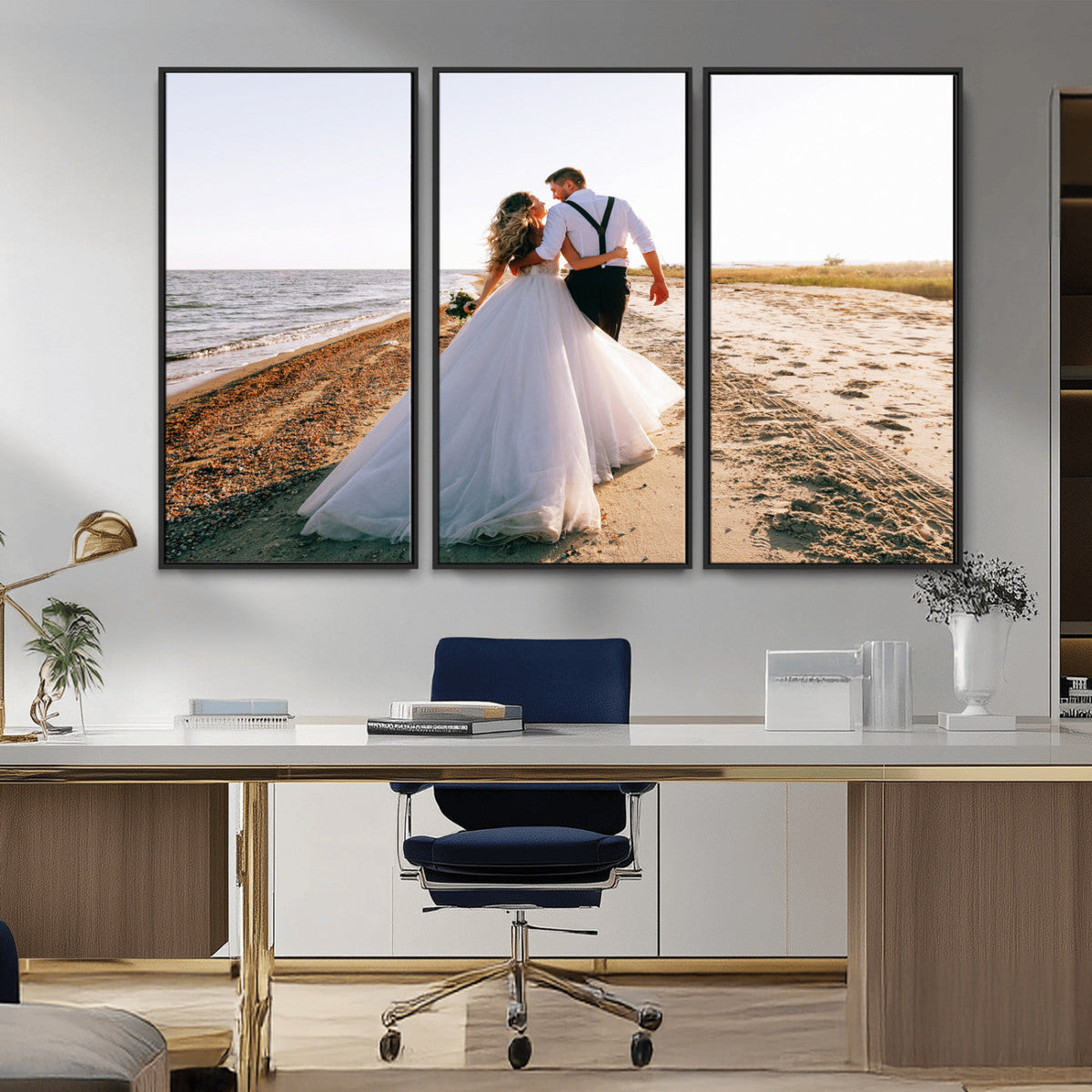 Framed Custom Canvas Print - Personalized Wall Art for Home