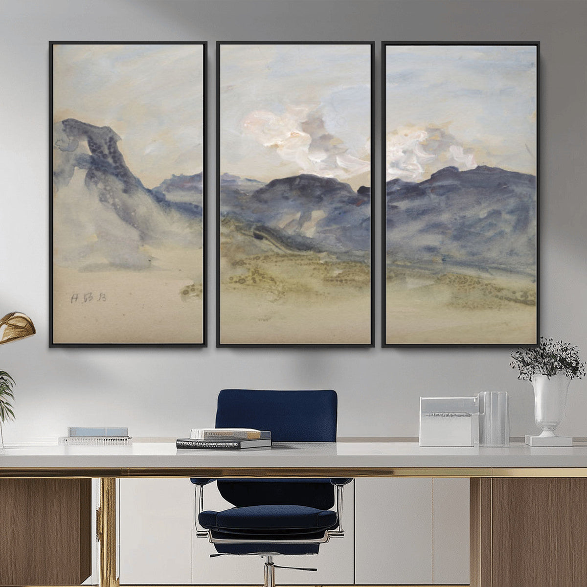 Alps Hercules Brabazon Brabazon Abstract Wall Art Canvas
