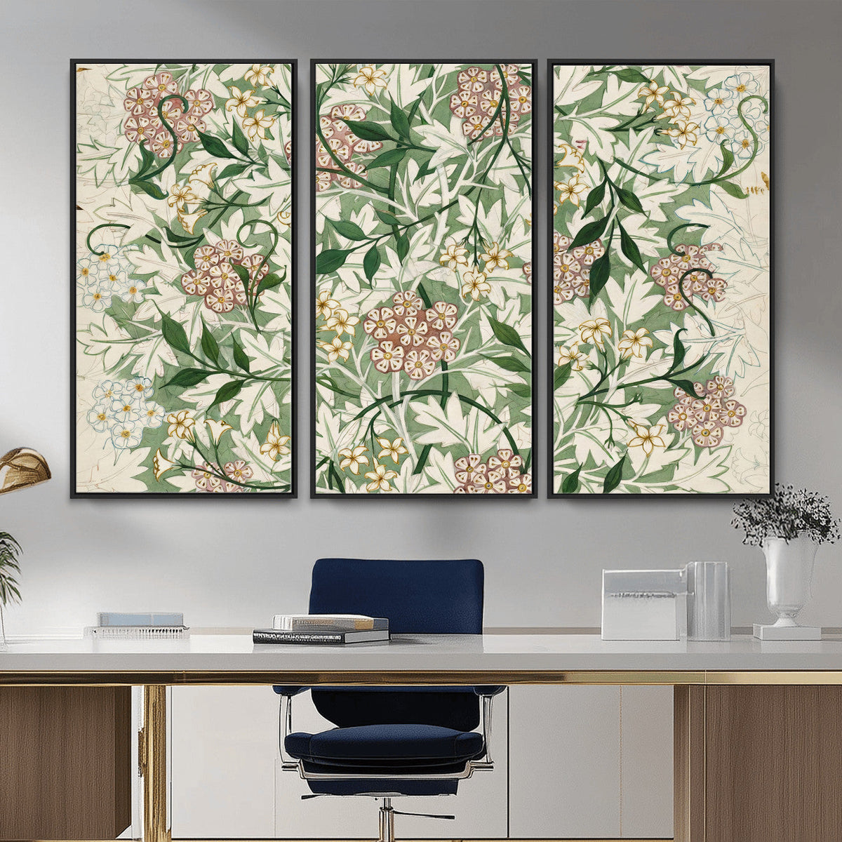William Morris Jasmine 1872 Canvas Wall Art — Arts and