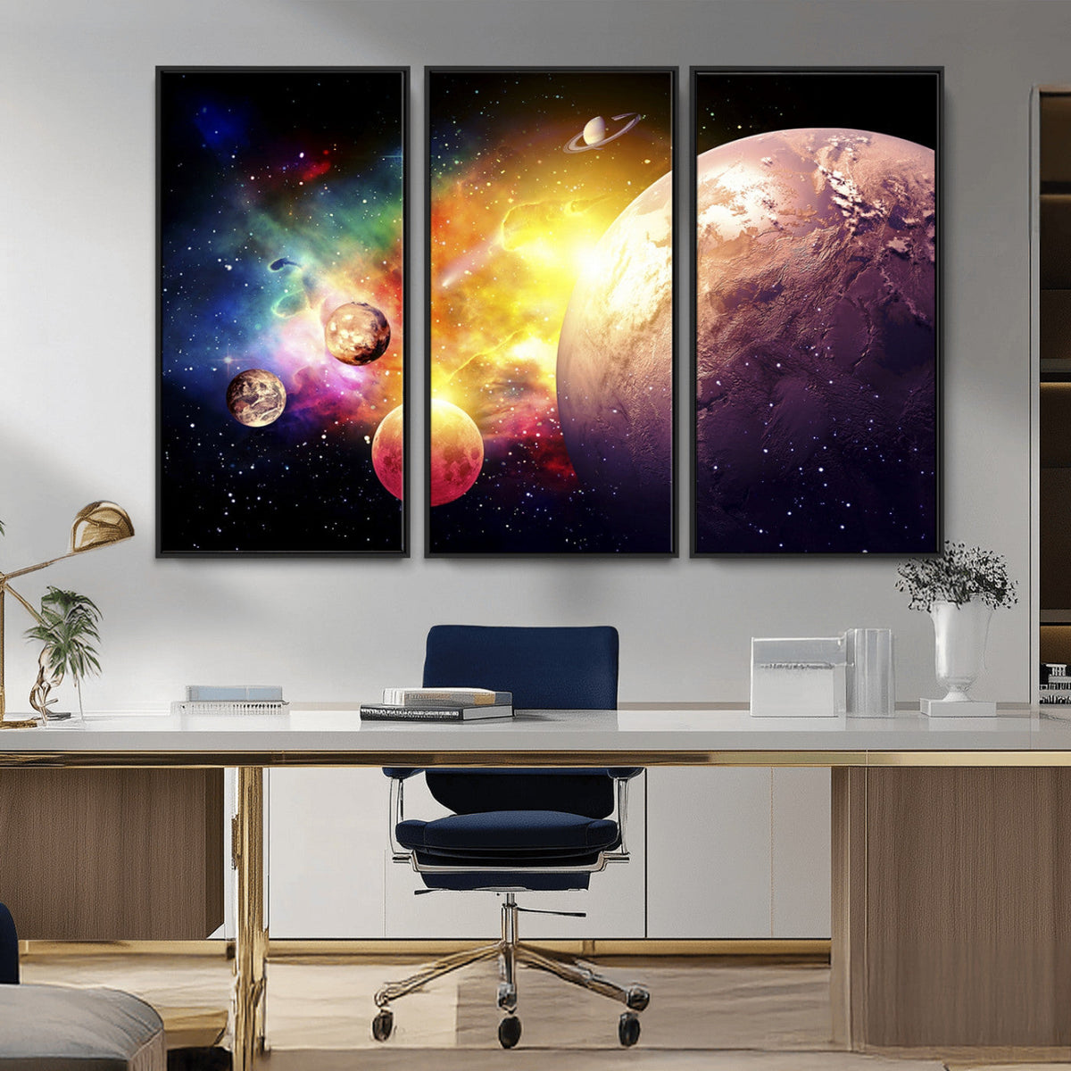 Space and Galaxy Canvas Print