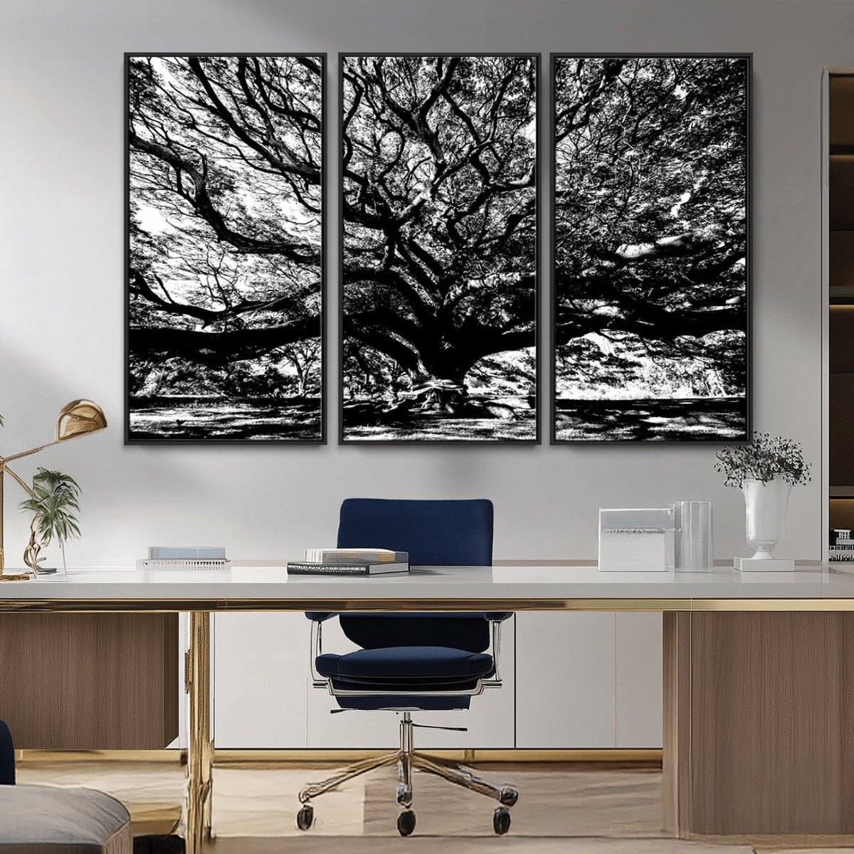 Mighty Angel Oak Wall Art | Angel Oak Tree Art Print