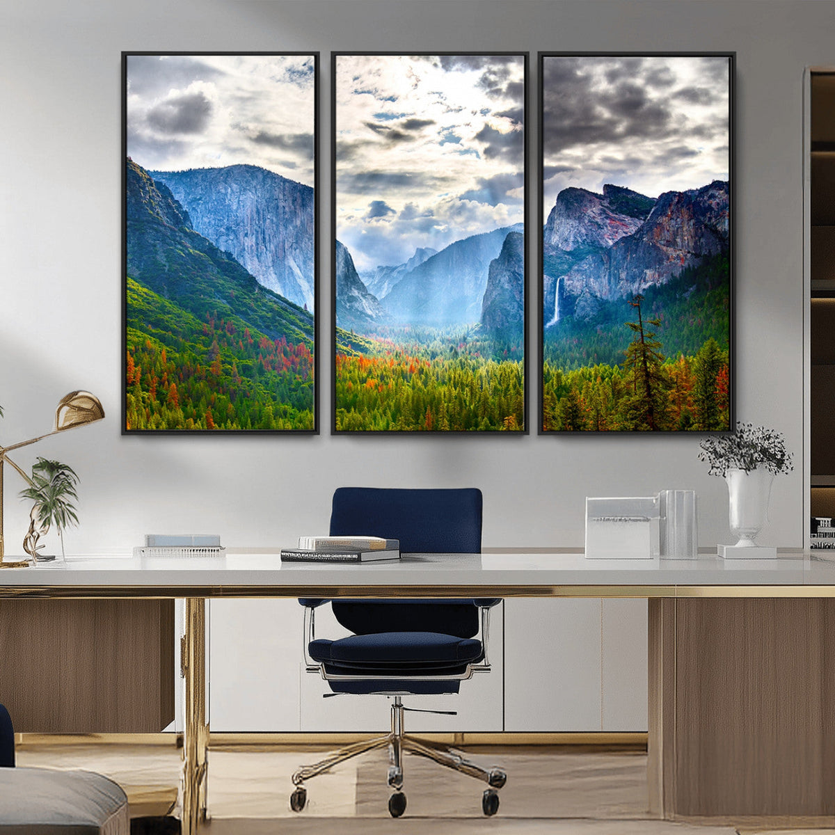 Yosemite National Park El Capitan Landscape Wall Art,