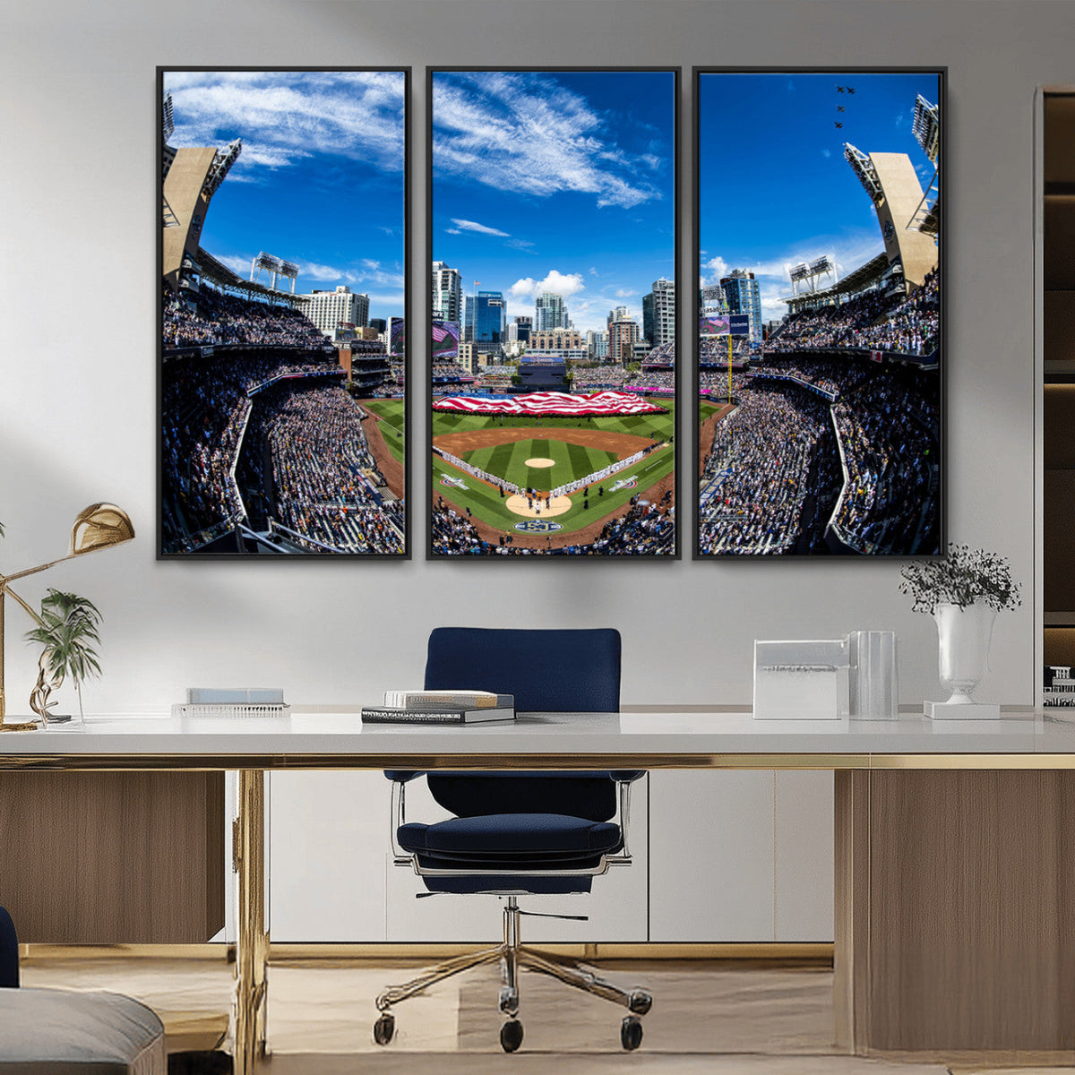 San Diego Padres Baseball Team Print - Petco Park Stadium