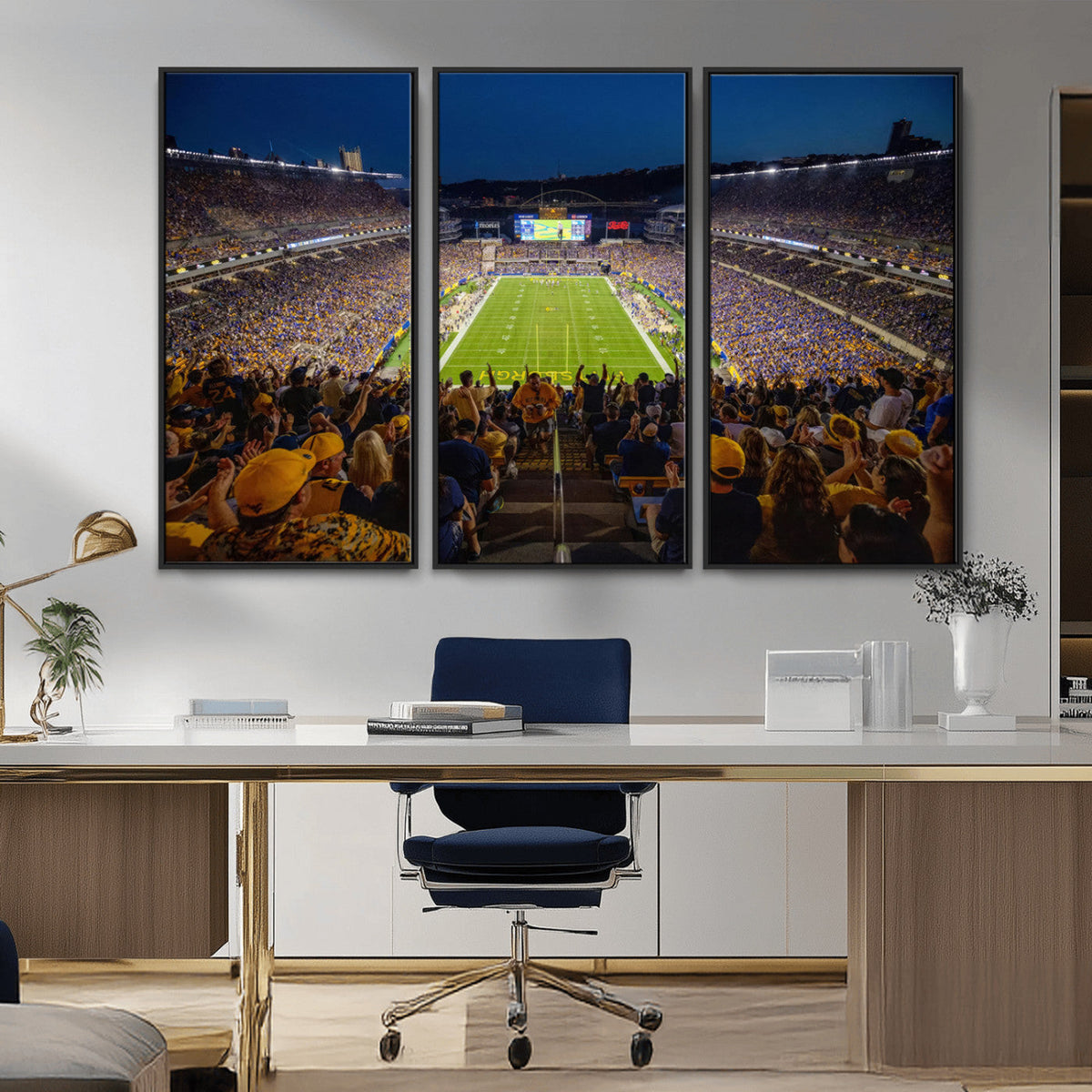 Pittsburgh Panthers Football Team Print - Pittsburgh