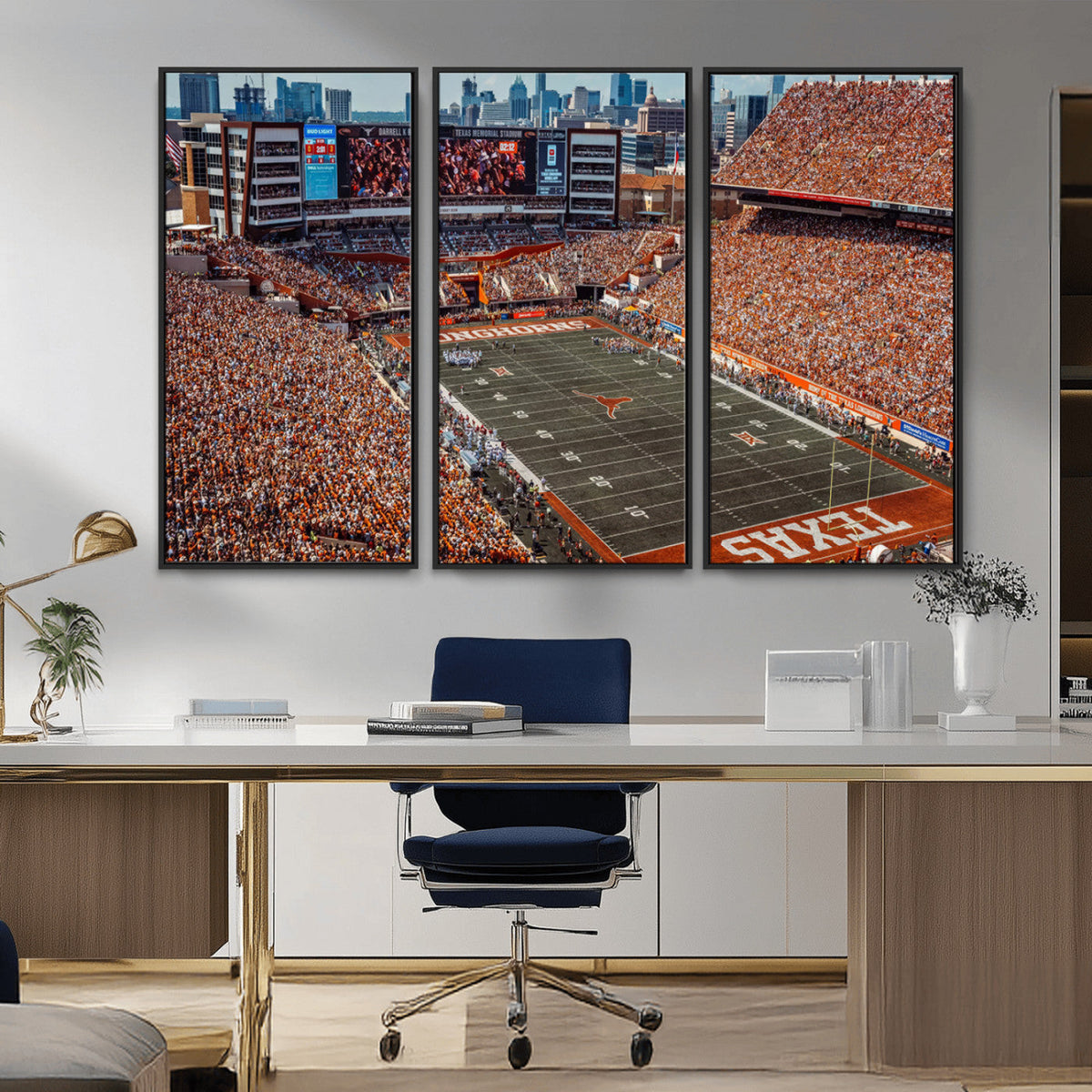 University of Texas Longhorns Football Team Print - Austin