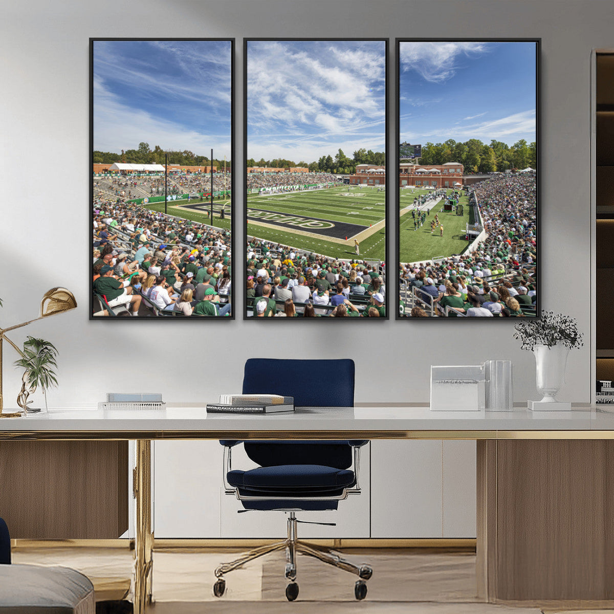 University of Charlotte 49ers Football Team Print -