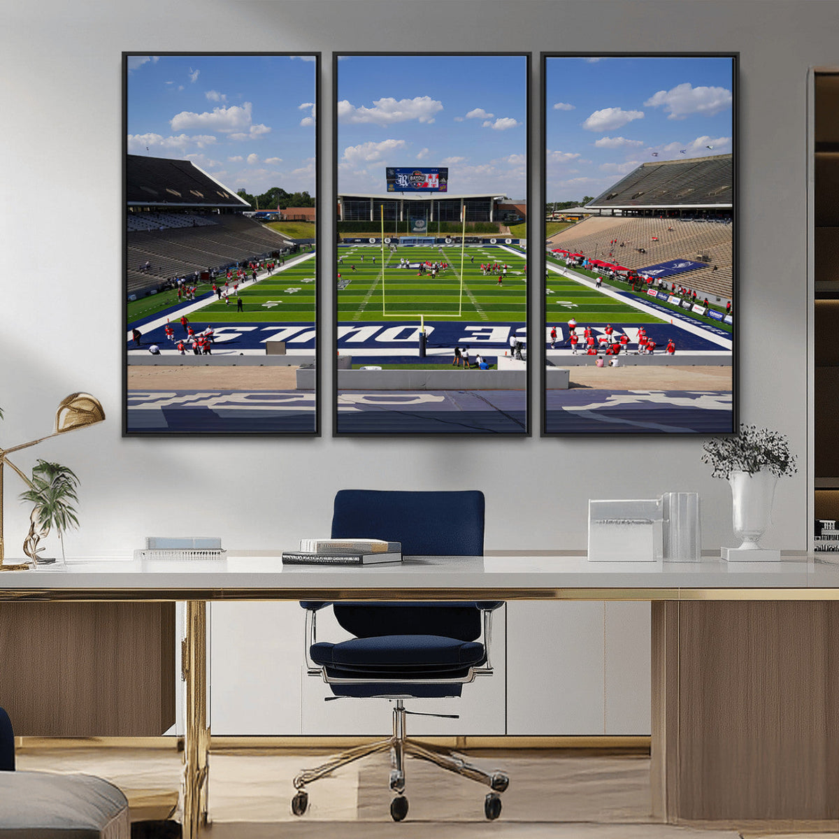Rice University Owls Football Team Print - Houston Rice