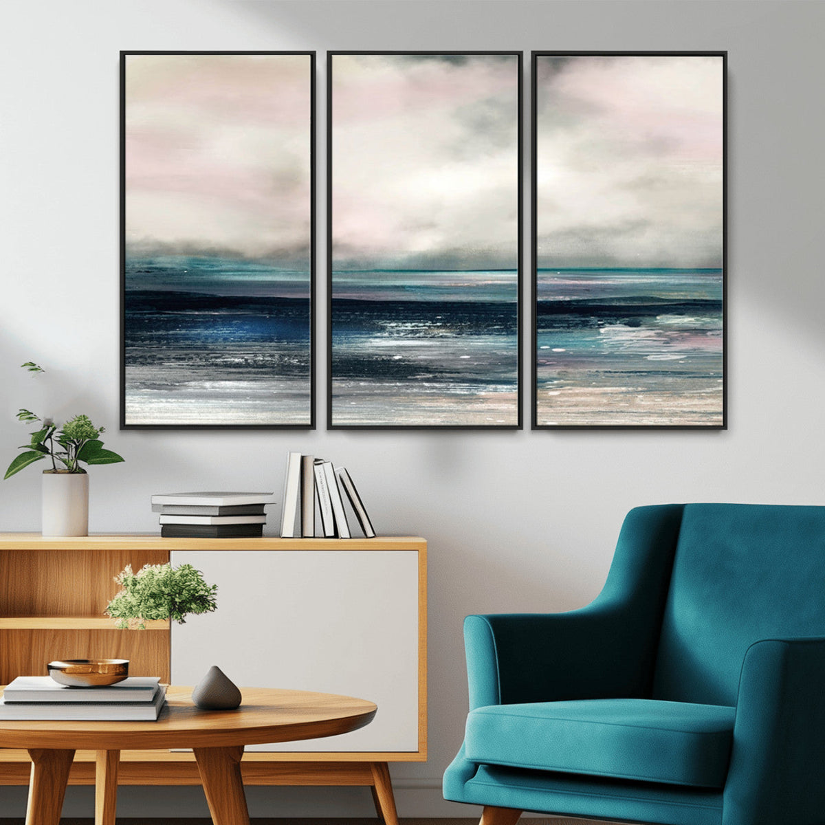 Contemporary Abstract Wall Art Canvas Print