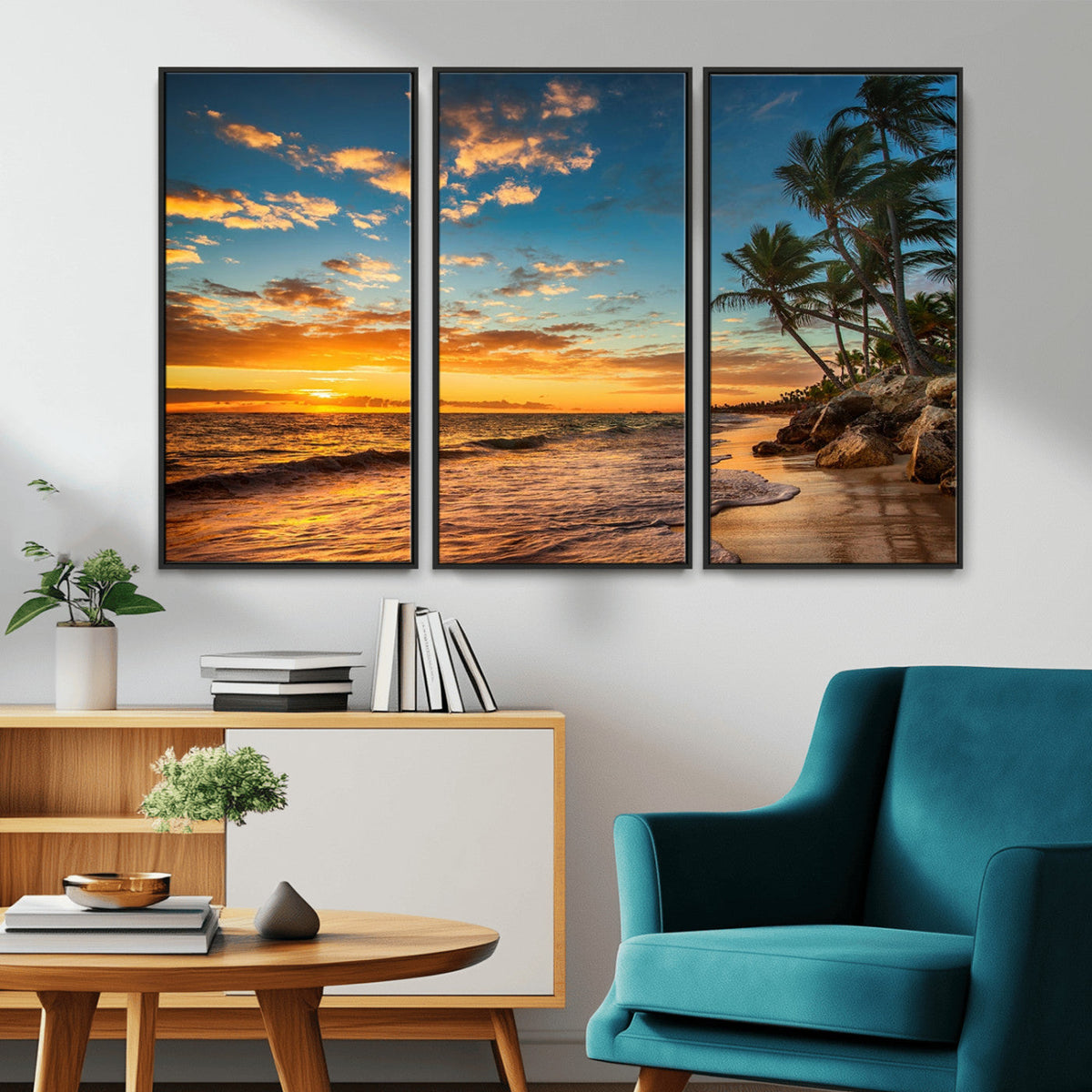 Sunset Wall Art Canvas Print