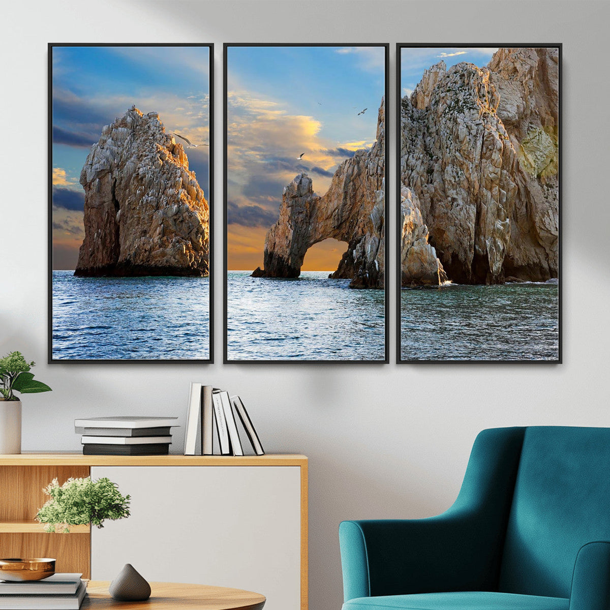 The Arch Cabo San Lucas Ocean Arch Wall Art Canvas Print,
