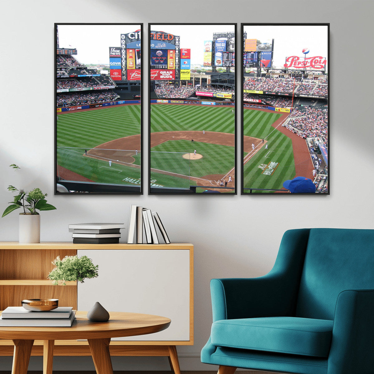 New York Mets Baseball Team Print - Citi Field Baseball