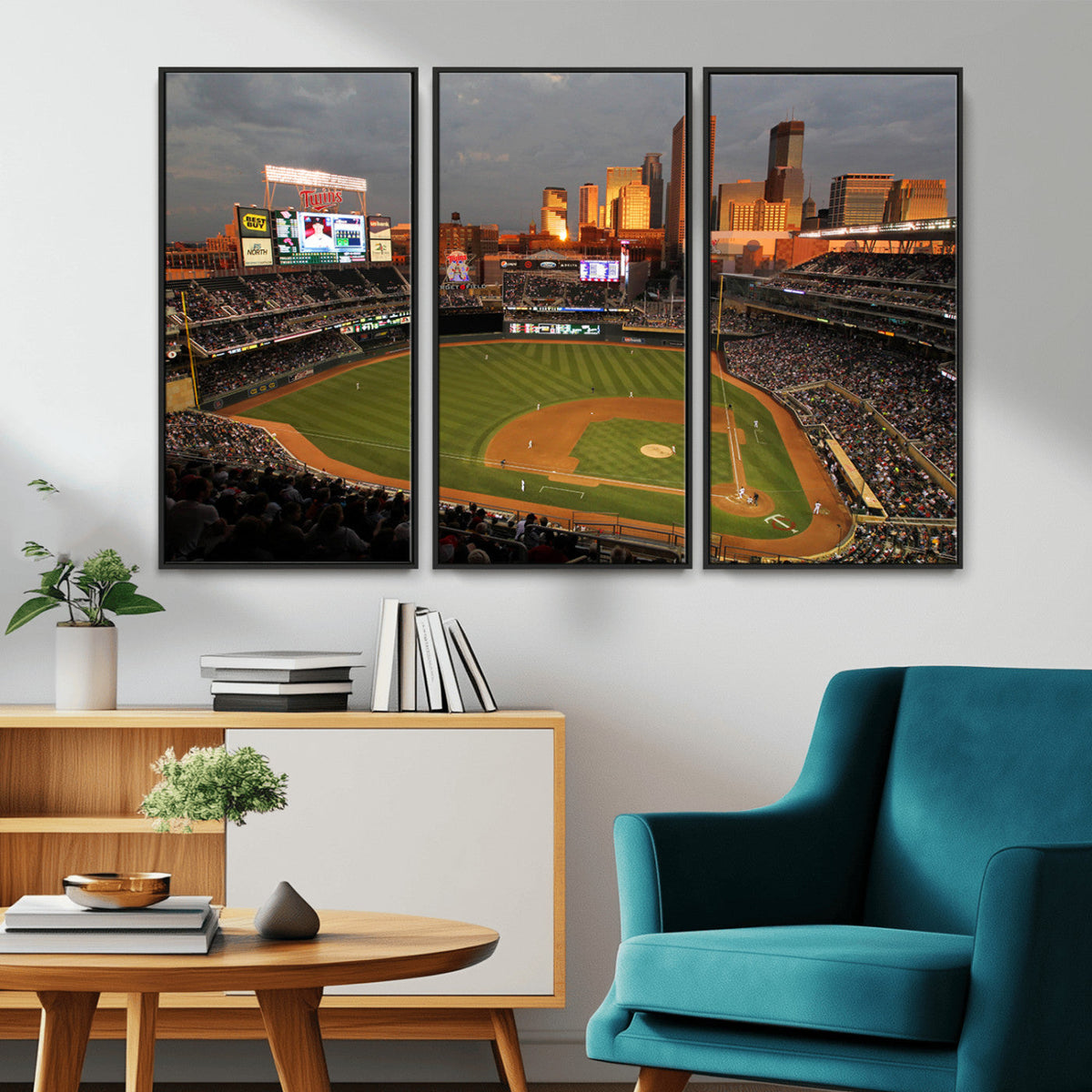 Minnesota Twins Baseball Team Print - Minneapolis Target