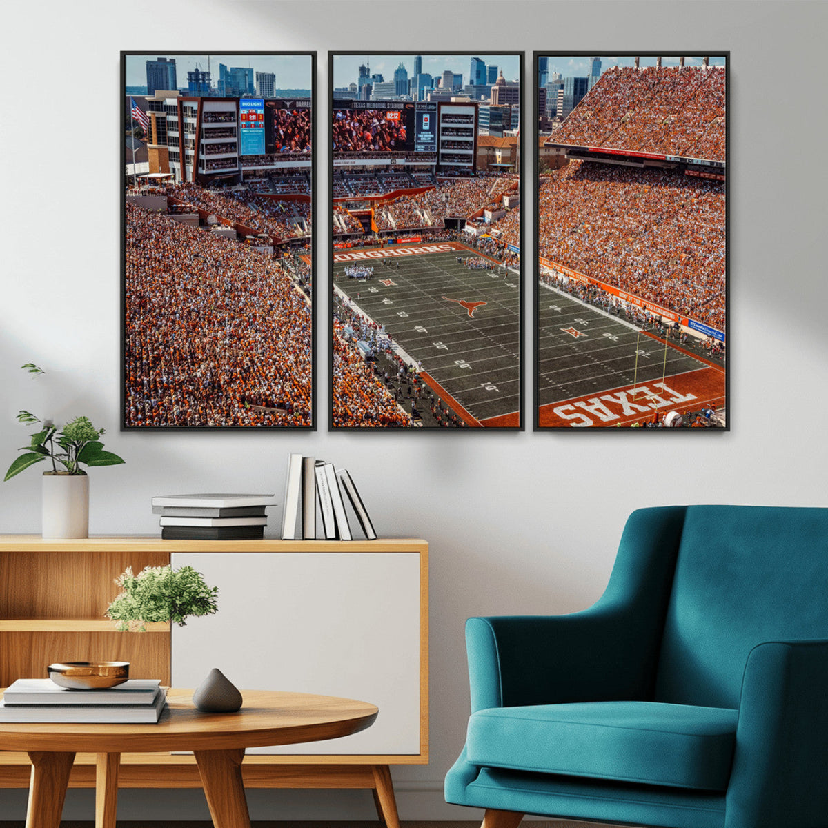 University of Texas Longhorns Football Team Print - Austin