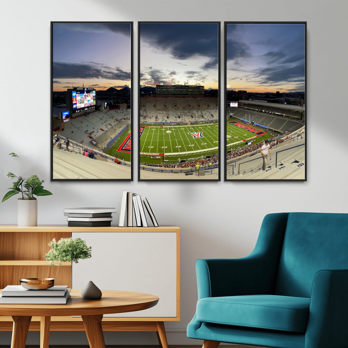 Arizona Wildcats Football Team Print - Tucson Arizona