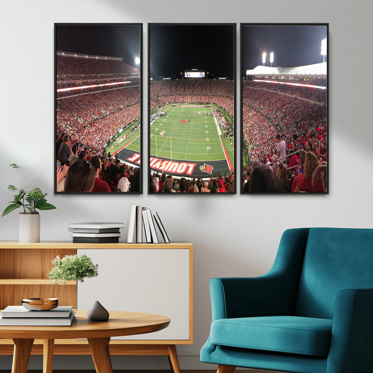 University of Louisville Cardinals Football Team Print -