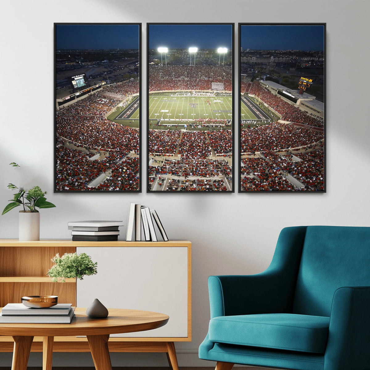 Texas Tech Red Raiders Football Team Print - Lubbock Jones