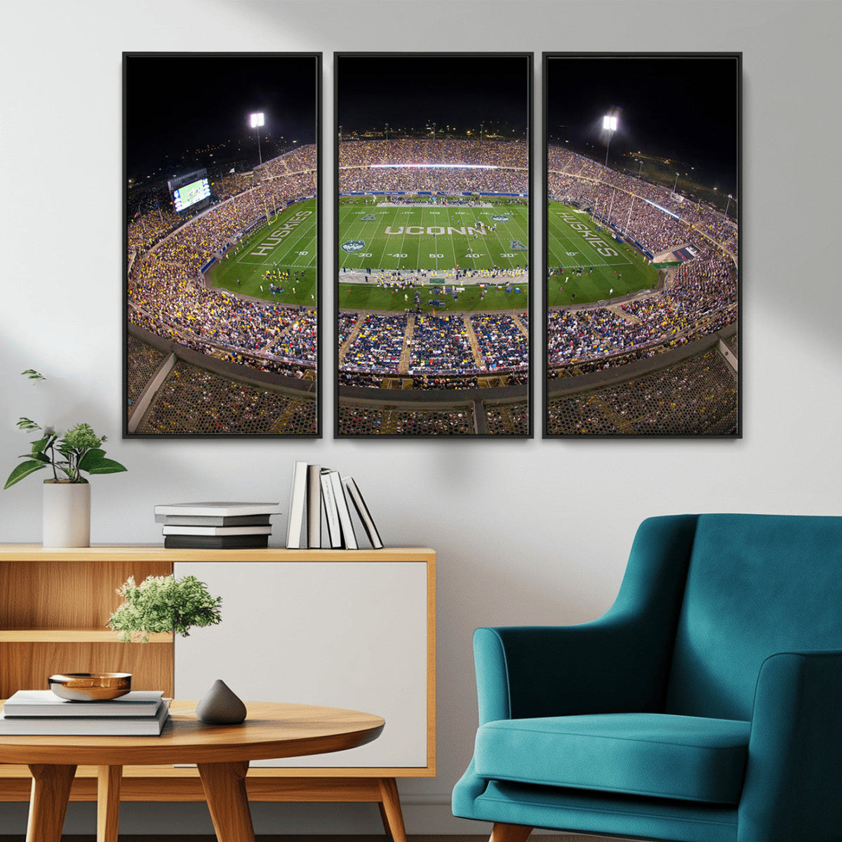The University of Connecticut UCONN Huskies Football Team