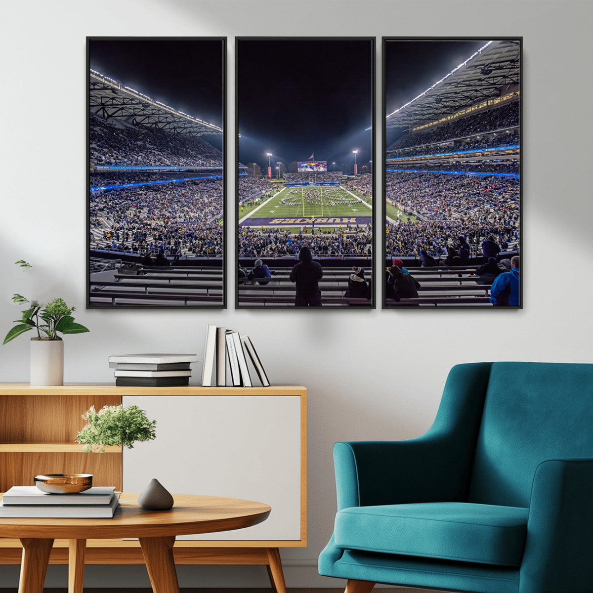 The University of Washington Huskies Football Team Print -