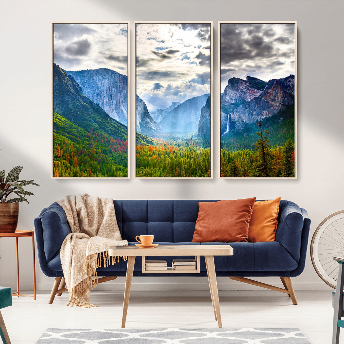 Yosemite National Park El Capitan Landscape Wall Art,