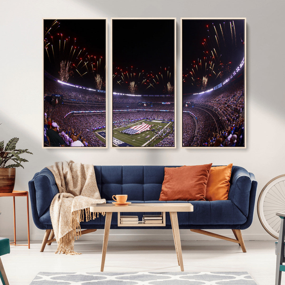 New York Giants Football Team Print - East Rutherford