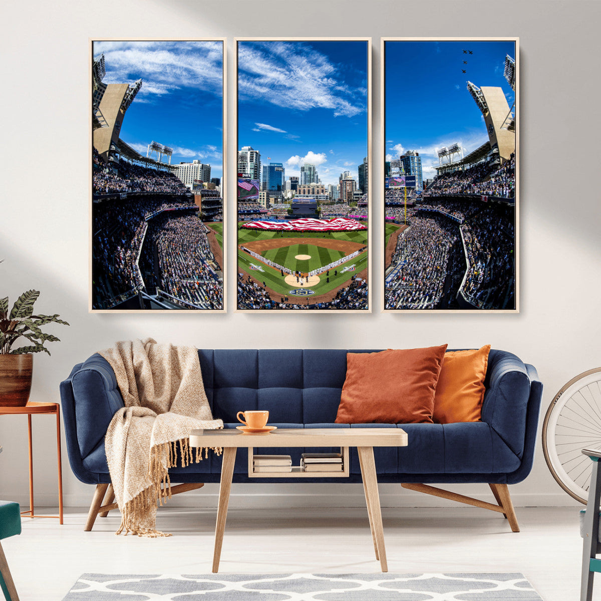 San Diego Padres Baseball Team Print - Petco Park Stadium