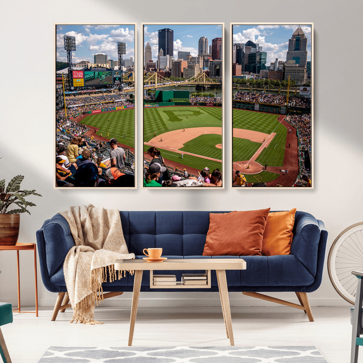 Pittsburgh Pirates Baseball Team Print - PNC Park Stadium