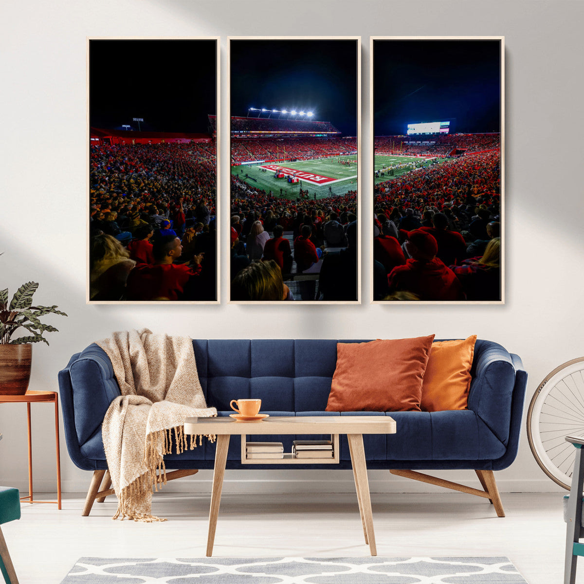 Rutgers Scarlet Knights Football Team Print - SHI Stadium,