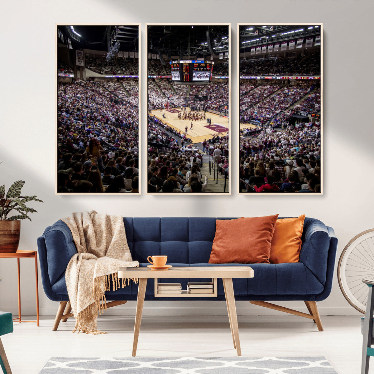 University of Nebraska Cornhuskers Basketball Team Print -
