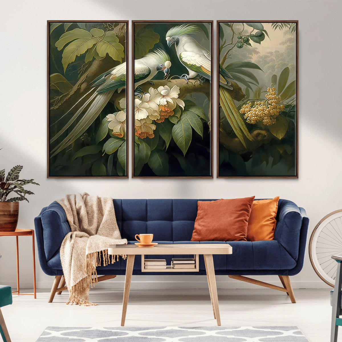 Tropical Paradise Print Wall Art Stunning Artwork of a