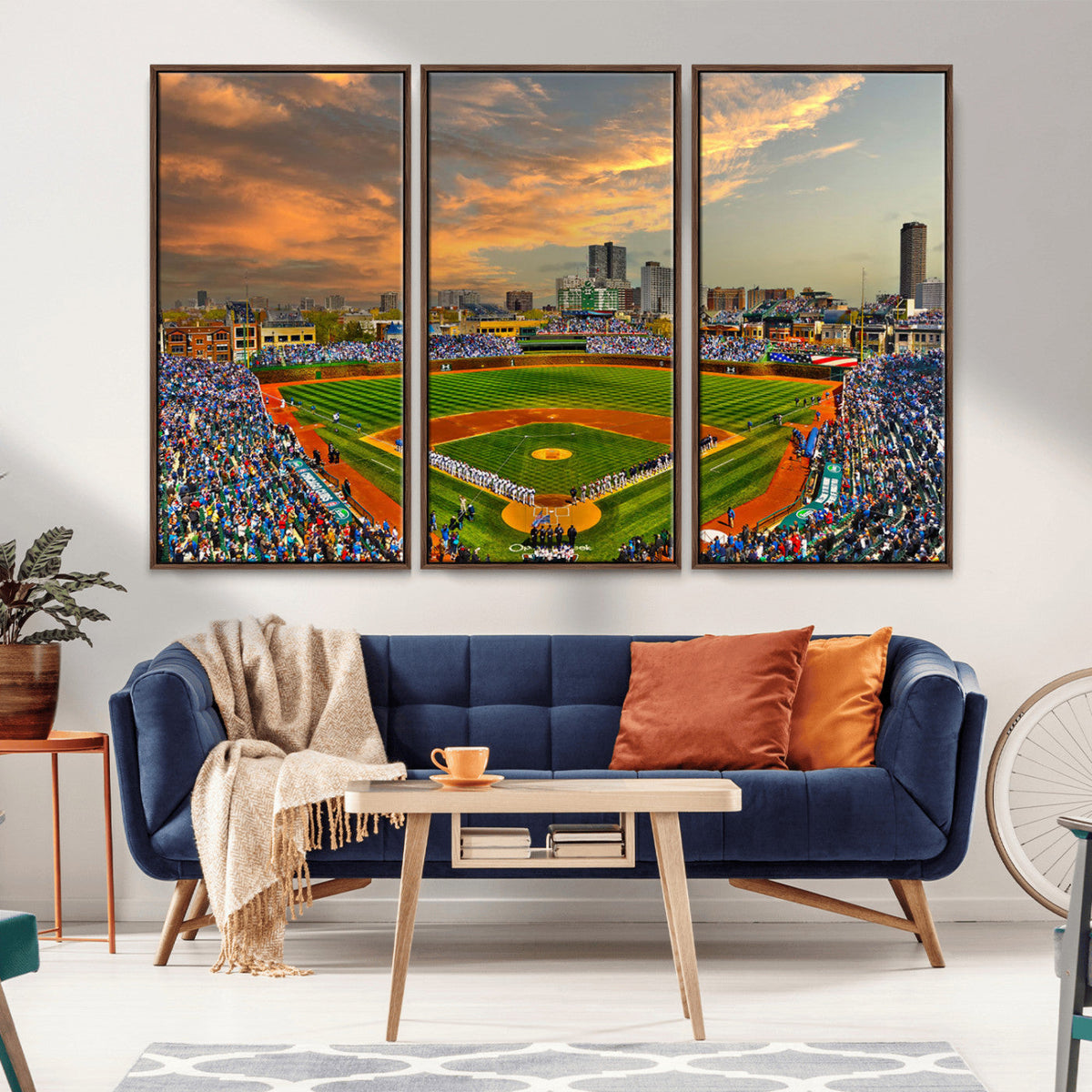 Chicago Wrigley Field Wall Art Canvas Print – Iconic