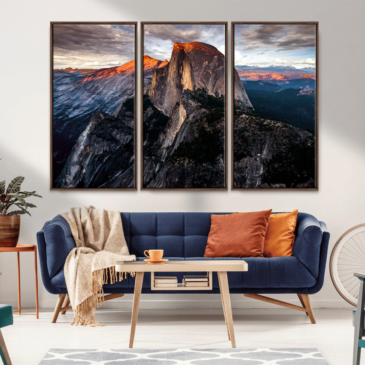 Half Dome Yosemite Wall Art – Majestic Mountain Landscape