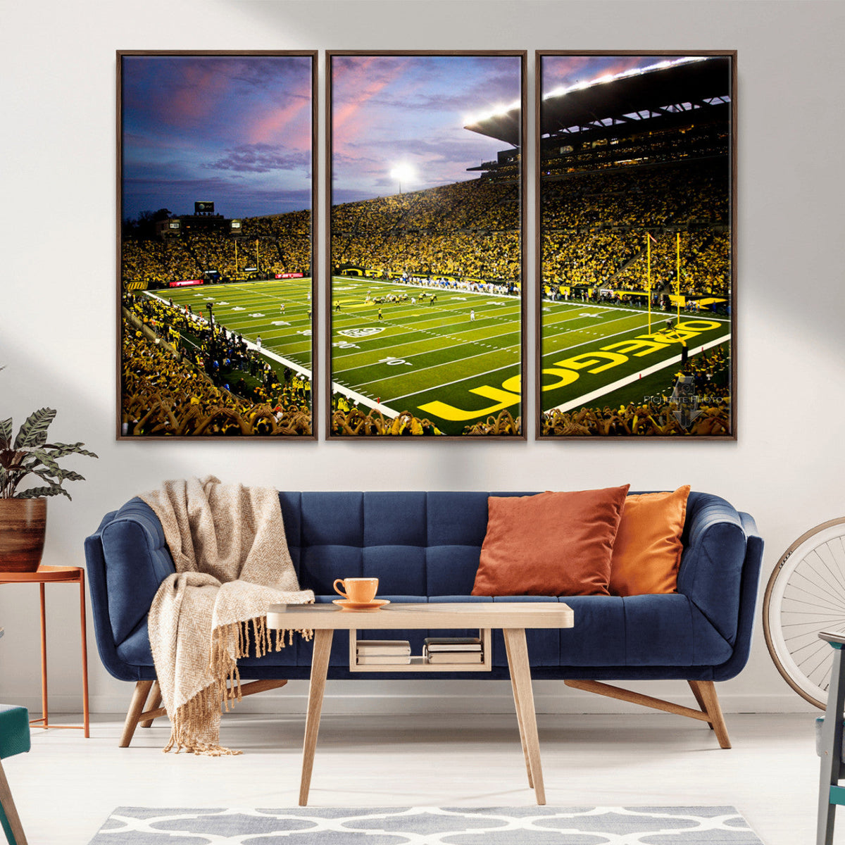 University of Oregon Ducks Football Team Print - Eugene