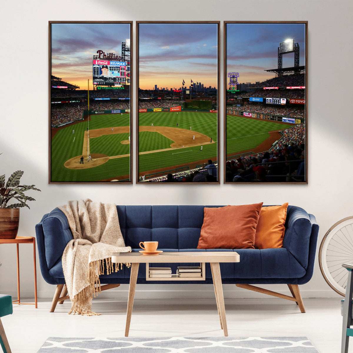 Citizens Bank Park Philadelphia Phillies Wall Art Canvas |