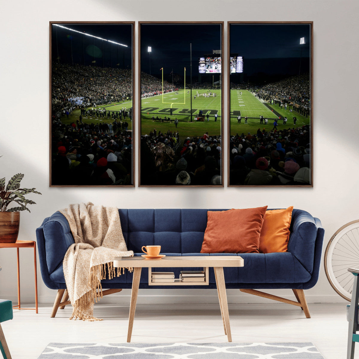 Purdue Boilermakers Football Team Print - West Lafayette