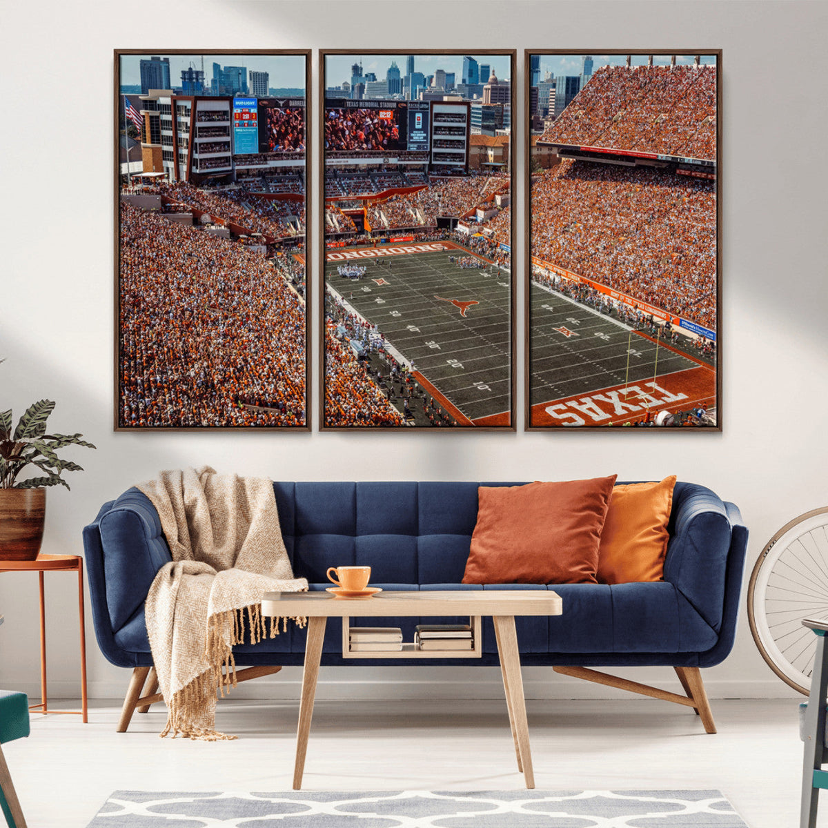 University of Texas Longhorns Football Team Print - Austin