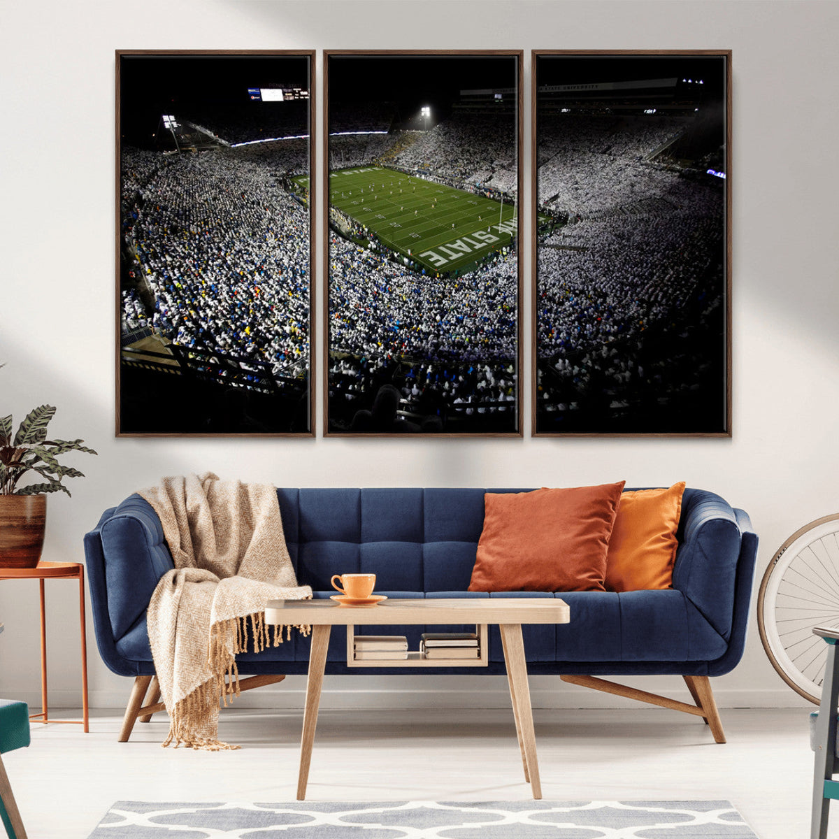 Penn State Football Stadium Wall Art - Beaver Stadium Canvas