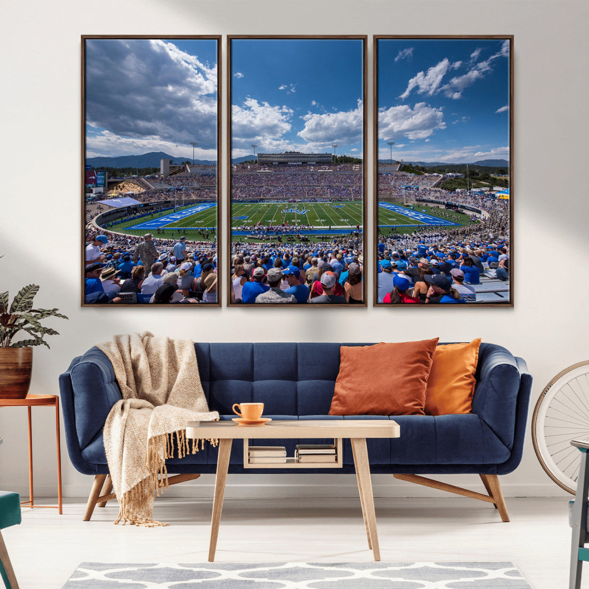 Air Force Falcons Football Team Print - Colorado Springs
