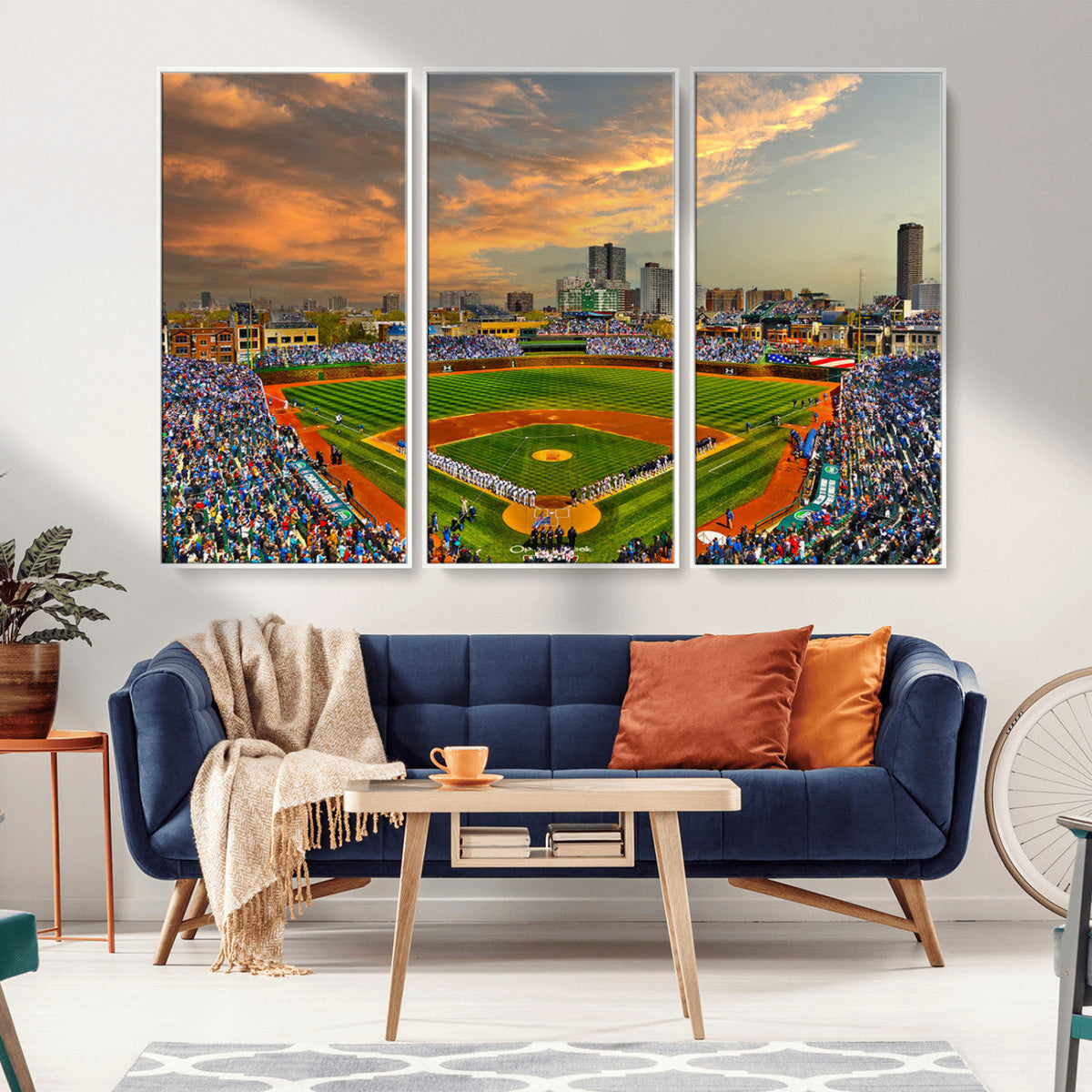 Chicago Wrigley Field Wall Art Canvas Print – Iconic