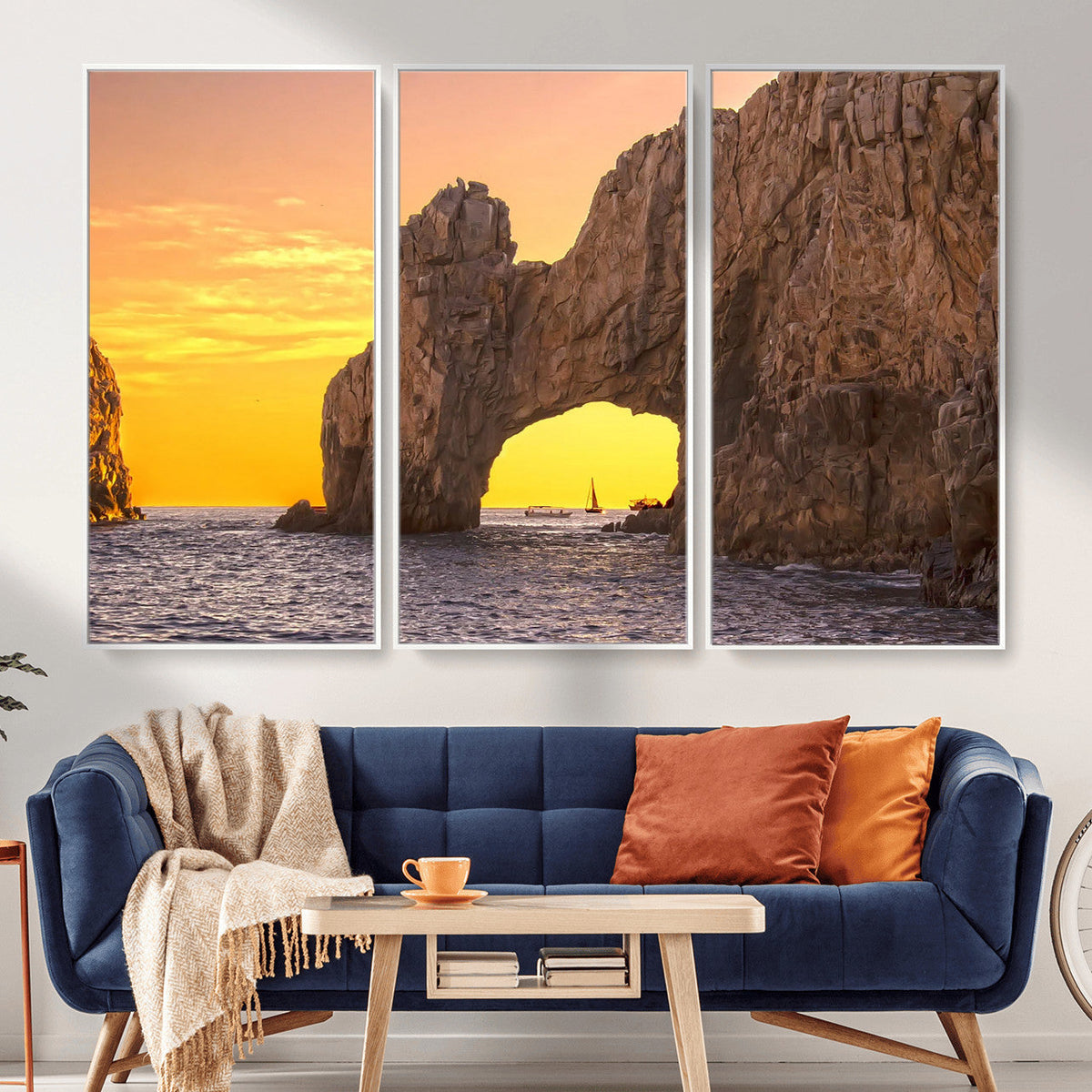 El Arco Cabo San Lucas Ocean Arch Wall Art Canvas Print