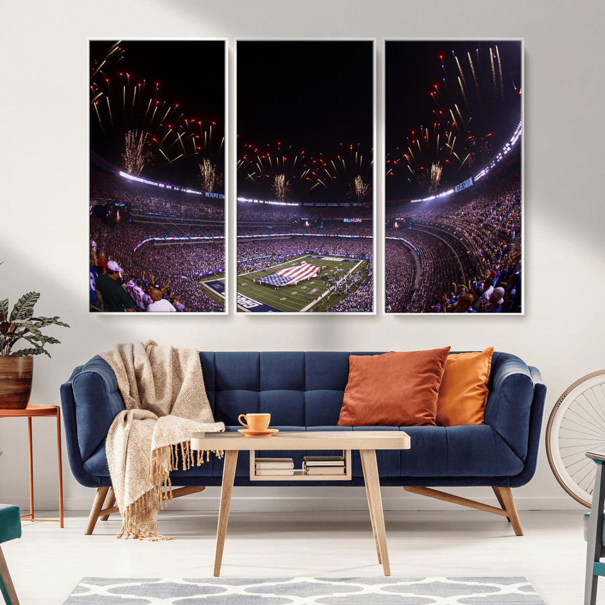 New York Giants Football Team Print - East Rutherford