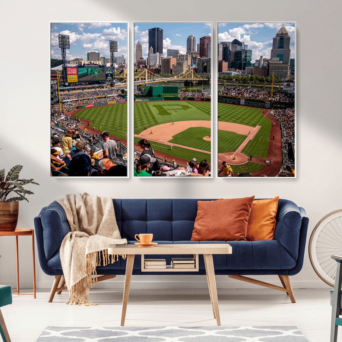 Pittsburgh Pirates Baseball Team Print - PNC Park Stadium