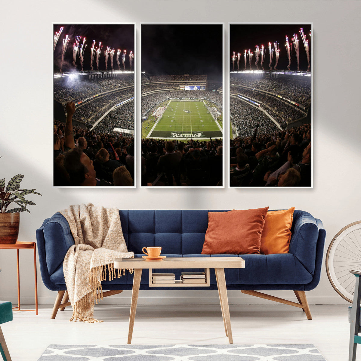 Eagles Field Stadium Wall Art - Philadelphia Eagles Football