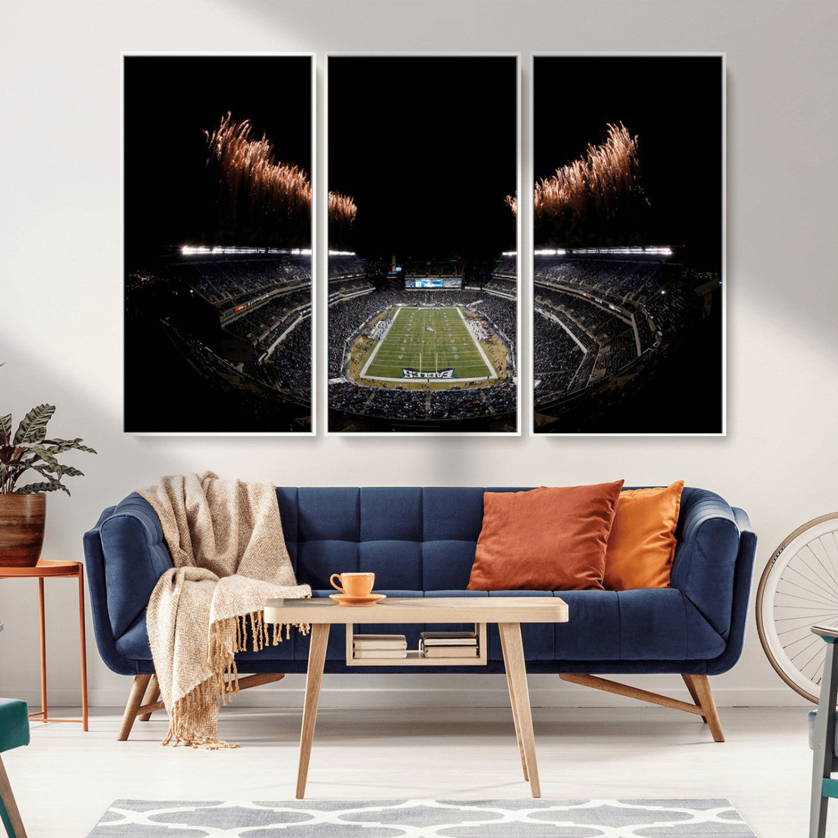 Eagles Field Stadium Wall Art | Philadelphia Eagles Football