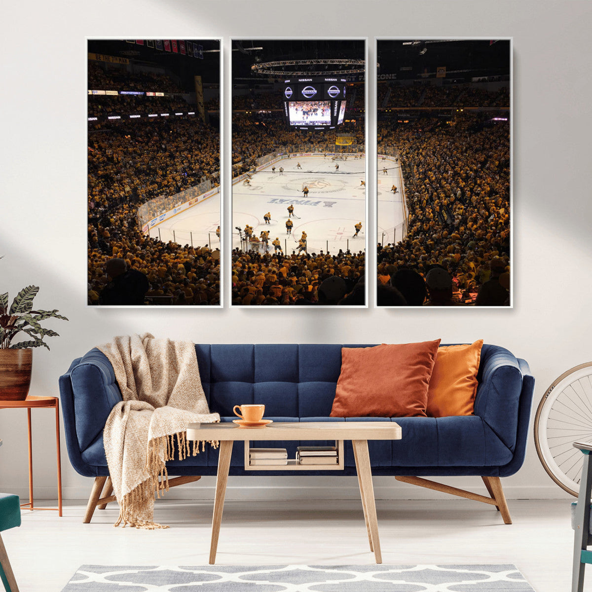 Bridgestone Arena - Nashville Predators Hockey Team Print -