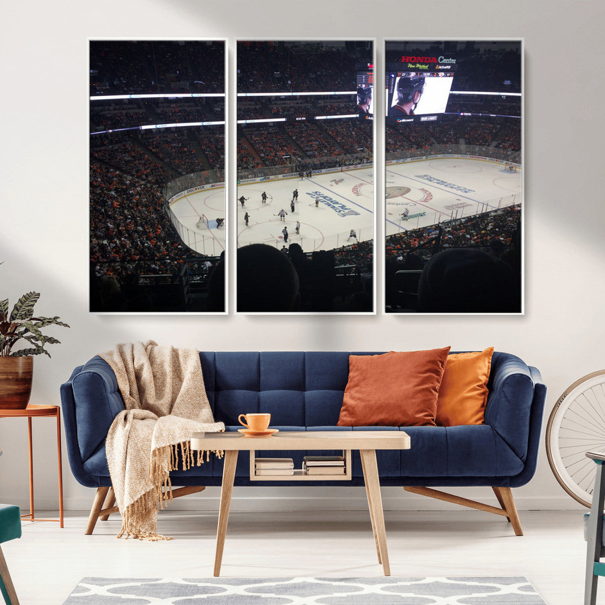 Honda Center California Anaheim Ducks Hockey Stadium Wall