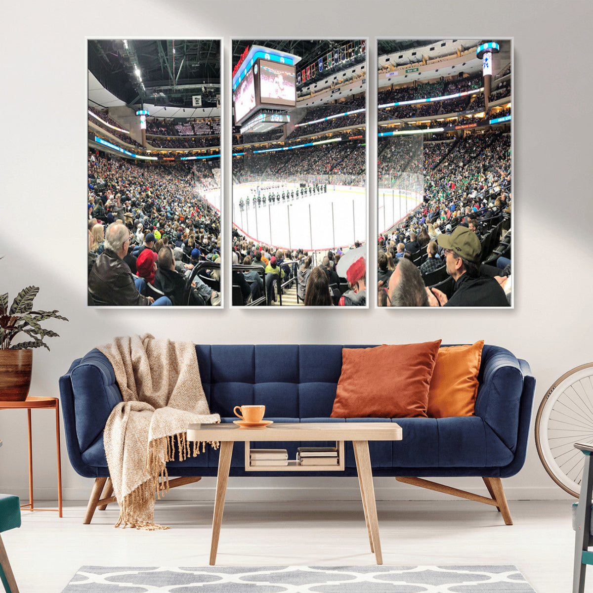 Xcel Energy Center St Paul Minnesota Wild Ice Hockey Stadium